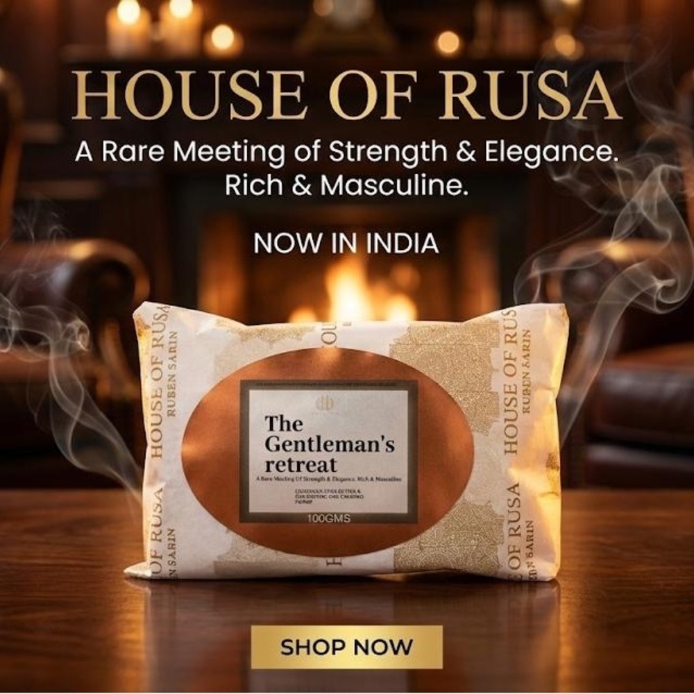 House of Rusa The Gentleman's Retreat Soap:A rare meeting of Strength & Elegance